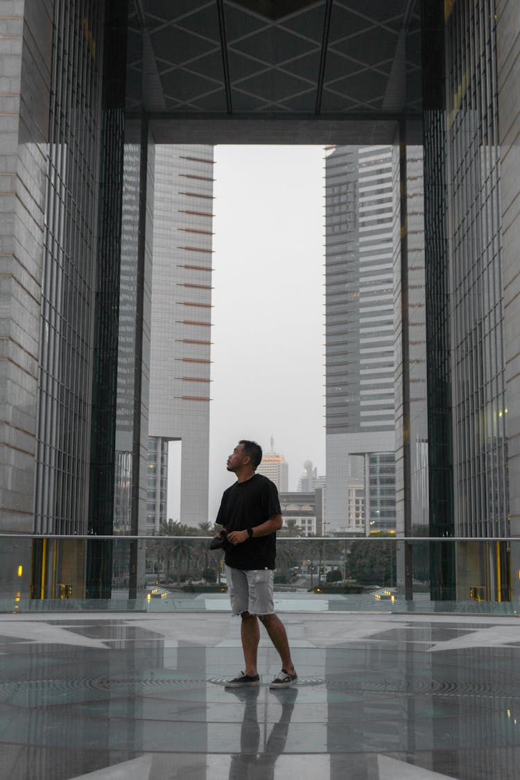 Man In Dubai International Financial Centre