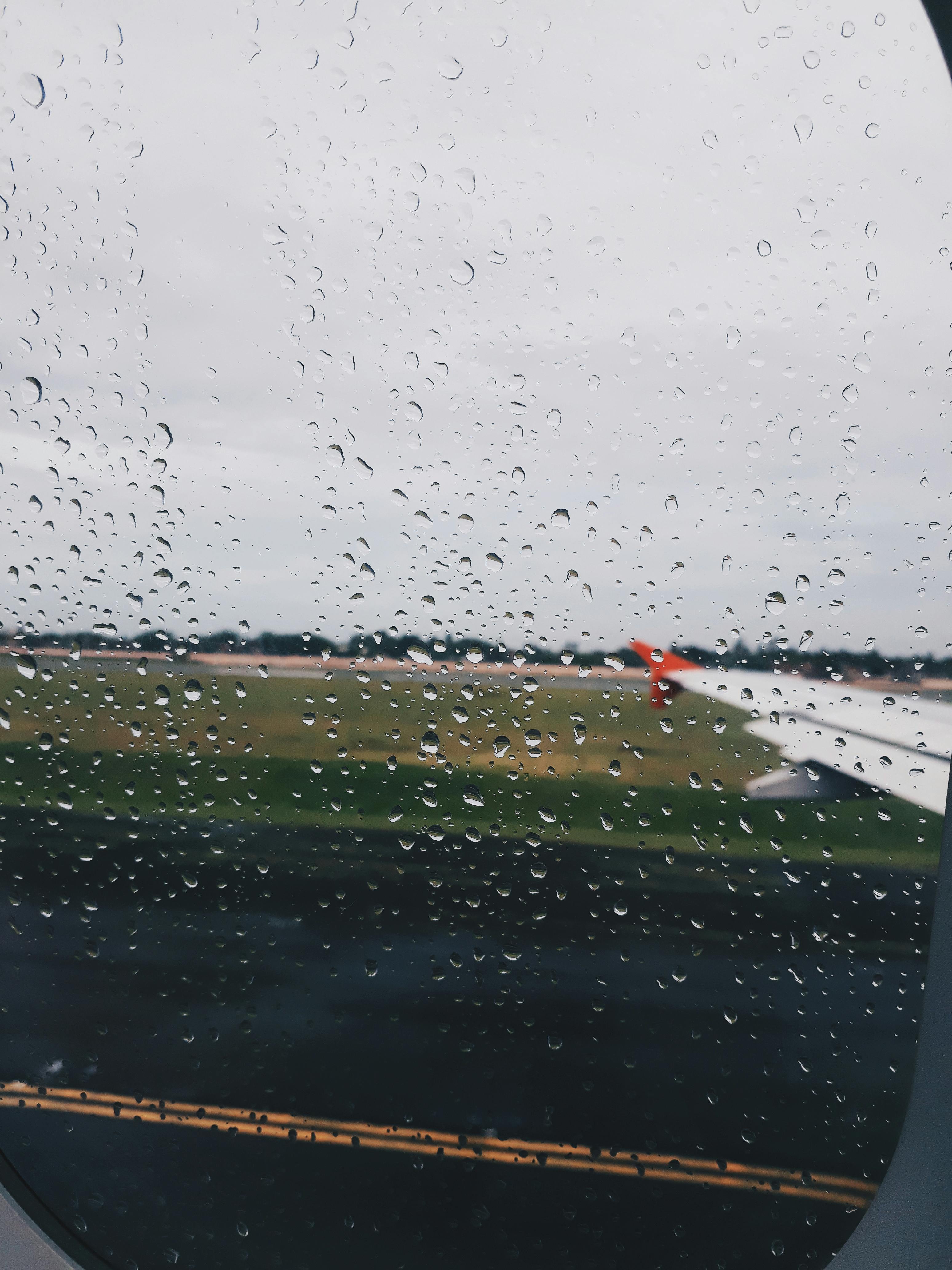 Free stock photo of after the rain, airport