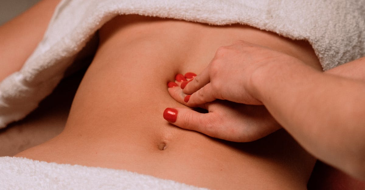 A person receiving a relaxing massage at a spa.