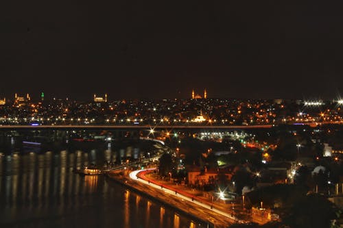 Istanbul Cityscape at Night 