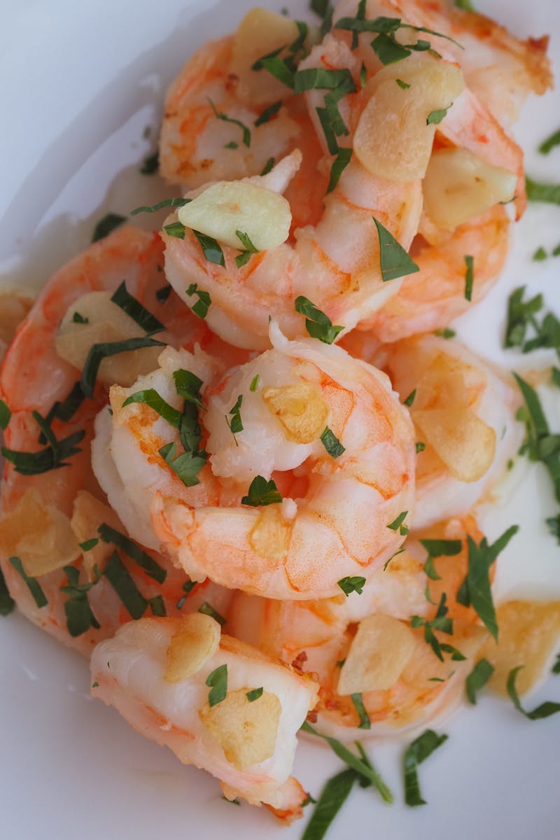 Air Fryer Garlic Butter Shrimp