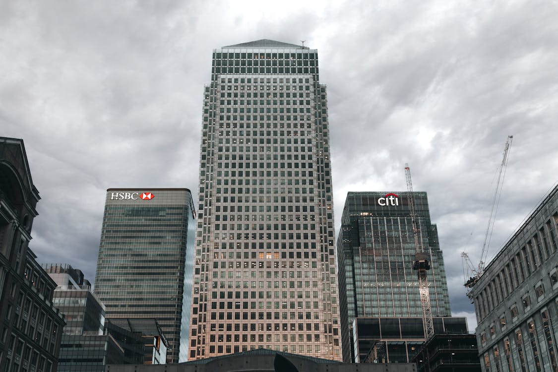 Free High Rise Buildings Under a Cloudy Sky Stock Photo