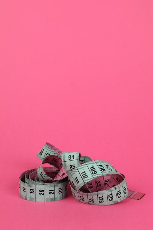 Tape Measure in Pink Surface