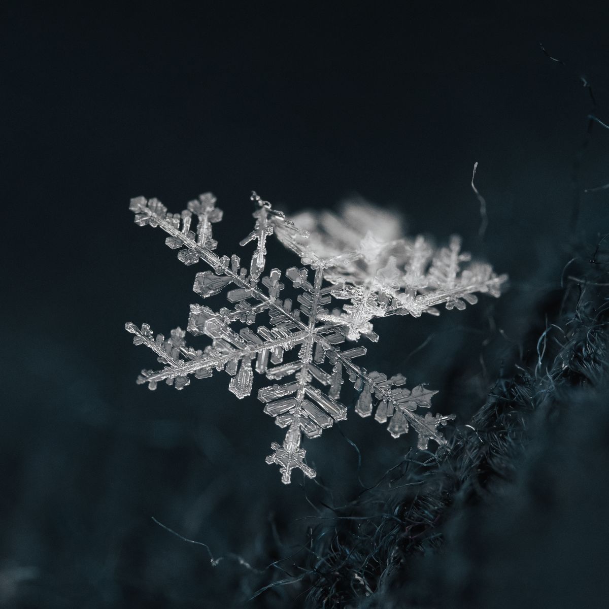 Why do snowflakes have six sides?