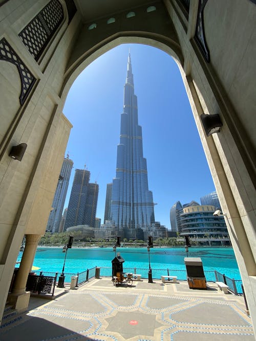 Ilmainen kuvapankkikuva tunnisteilla arkkitehtuuri, burj khalifa, Dubai