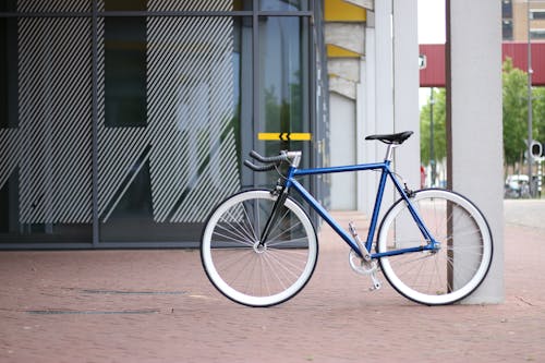A Bicycle in Front of a Building