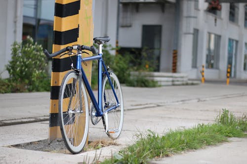 A Bike on a Sidewalk