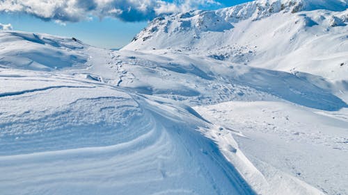 下雪的天氣, 大雪覆蓋, 山 的 免費圖庫相片