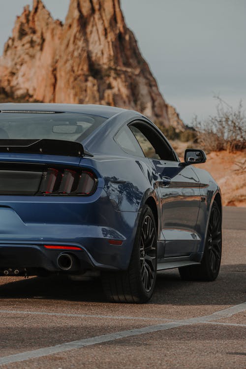 Ford Mustang Parked on a Lot