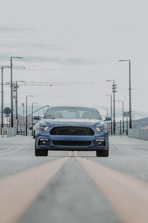 Ford Mustang on Road