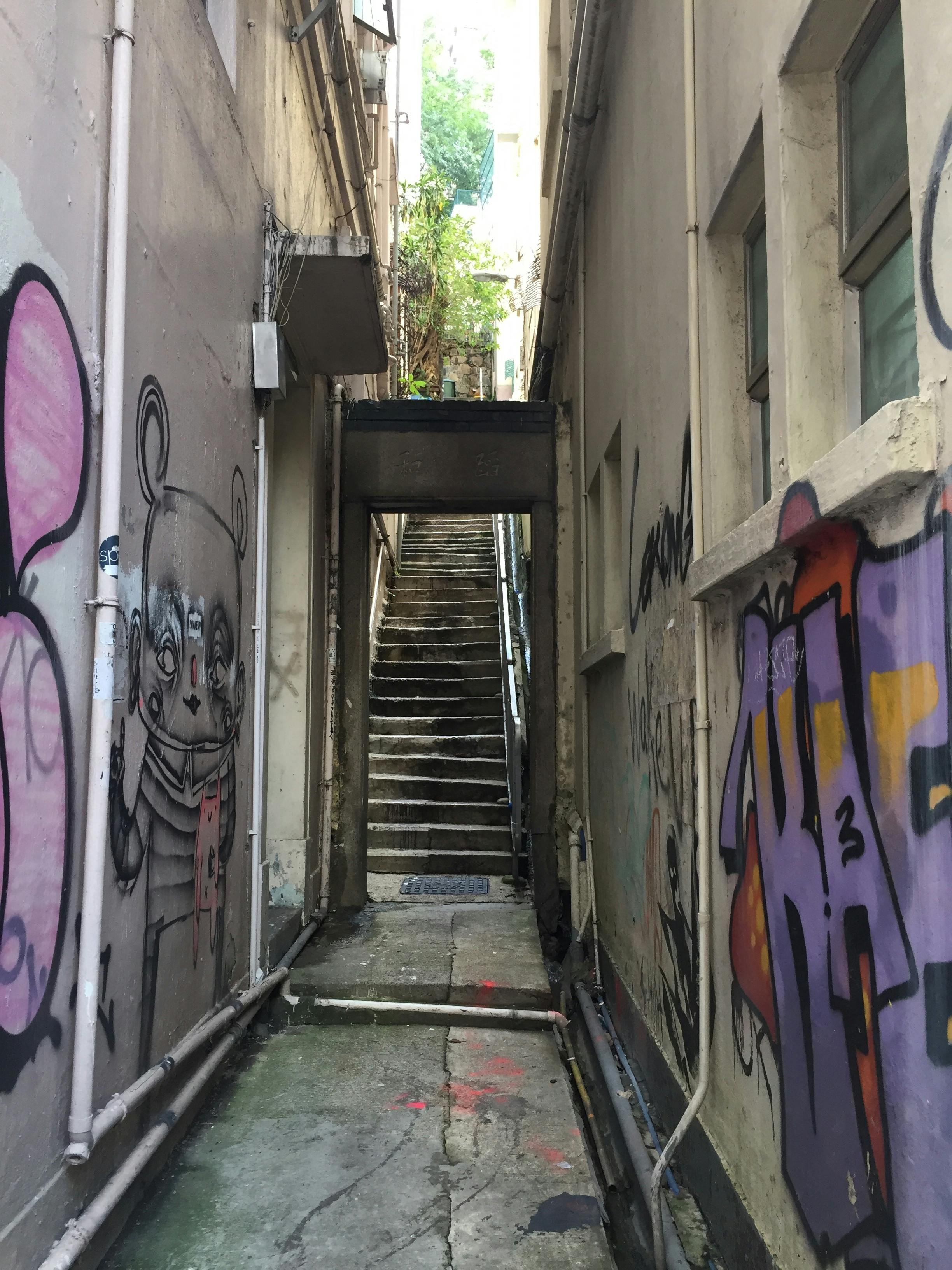 Free stock photo of back street, stairs, street