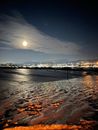 Body of Water during Night Time
