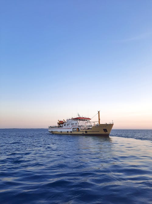 바다 유람선, 배, 수상 교통의 무료 스톡 사진