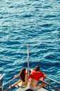 People Sitting on Boat