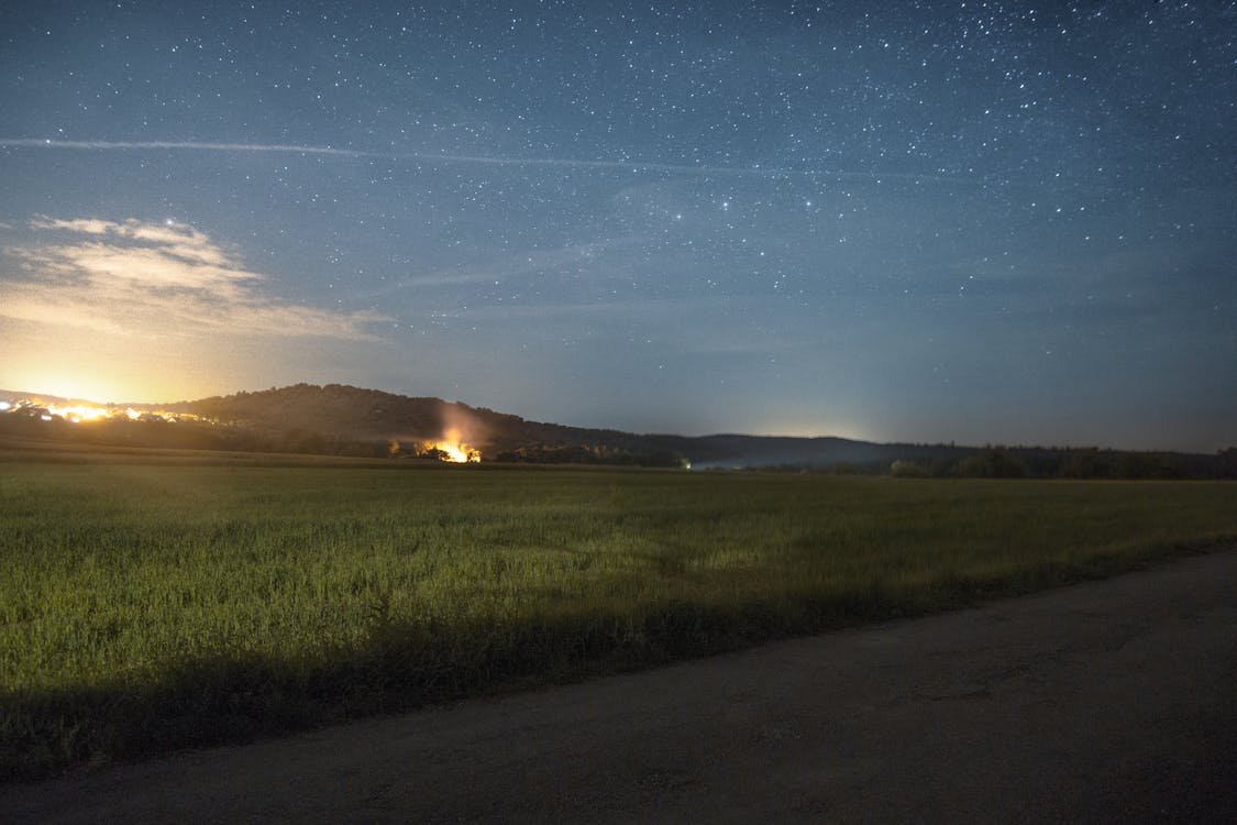 Gratis lagerfoto af himmel, landskab, lang eksponering