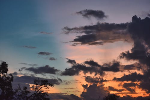 Бесплатное стоковое фото с восход, живописный, закат