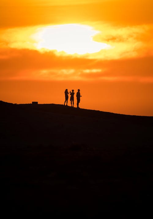 Fotos de stock gratuitas de amanecer, anochecer, de pie