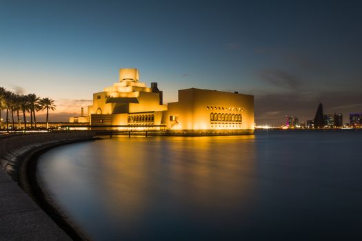 Museum of Islamic Art with a curator — Doha