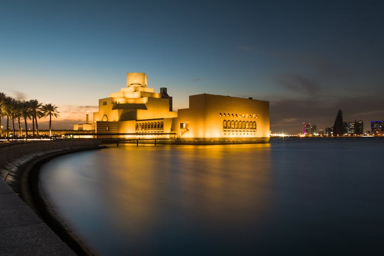 The Museum Of Islamic Art At Night