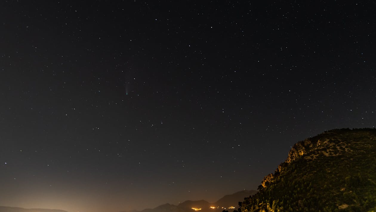 Immagine gratuita di cielo notturno, costellazione, fotografia astronomica