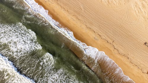 Kostenloses Stock Foto zu brechenden wellen, drohne erschossen, ferien