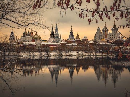 Historical Buildings in Izmailovo Kremlin Moscow Russia