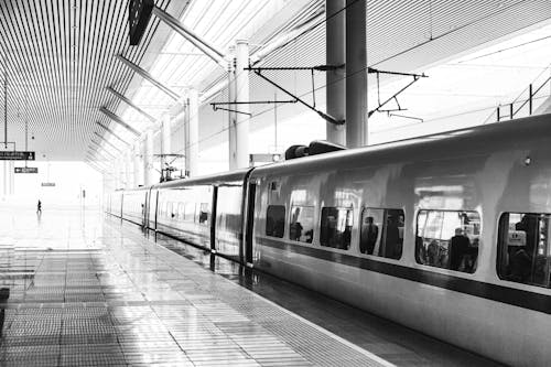 An Empty Railway Platform