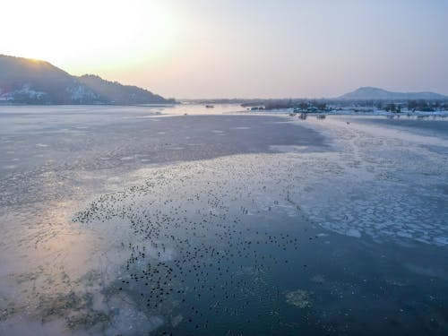 Sea and Beach at Winter