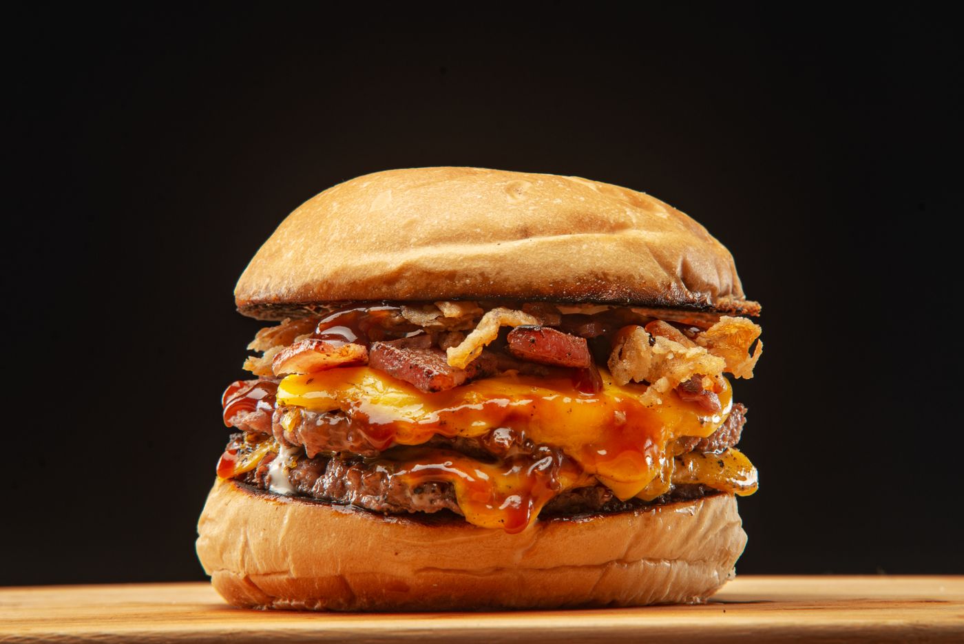 Double cheeseburger