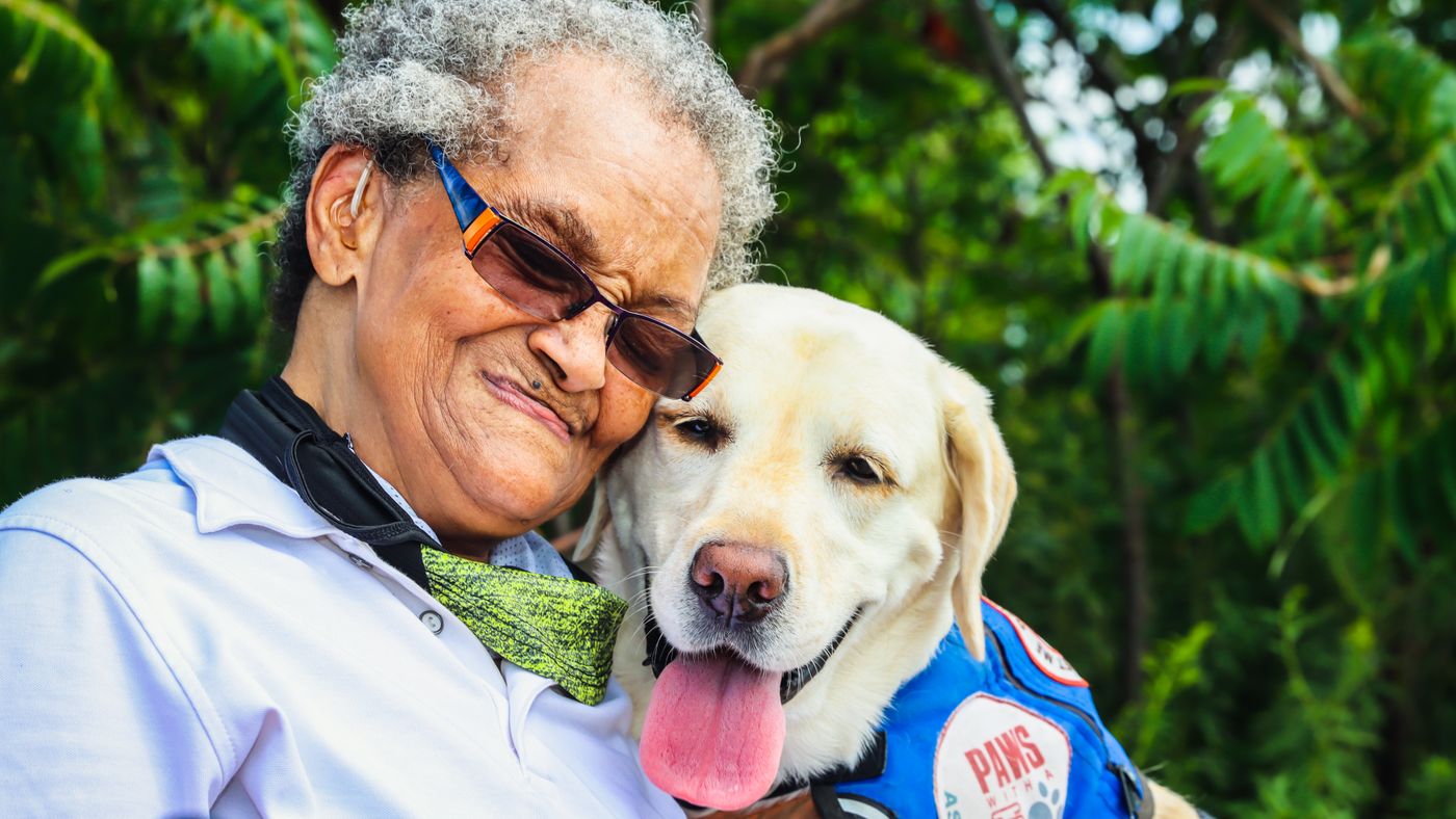 How a Service Dog Keeps Aging Eyes and Ears Independent