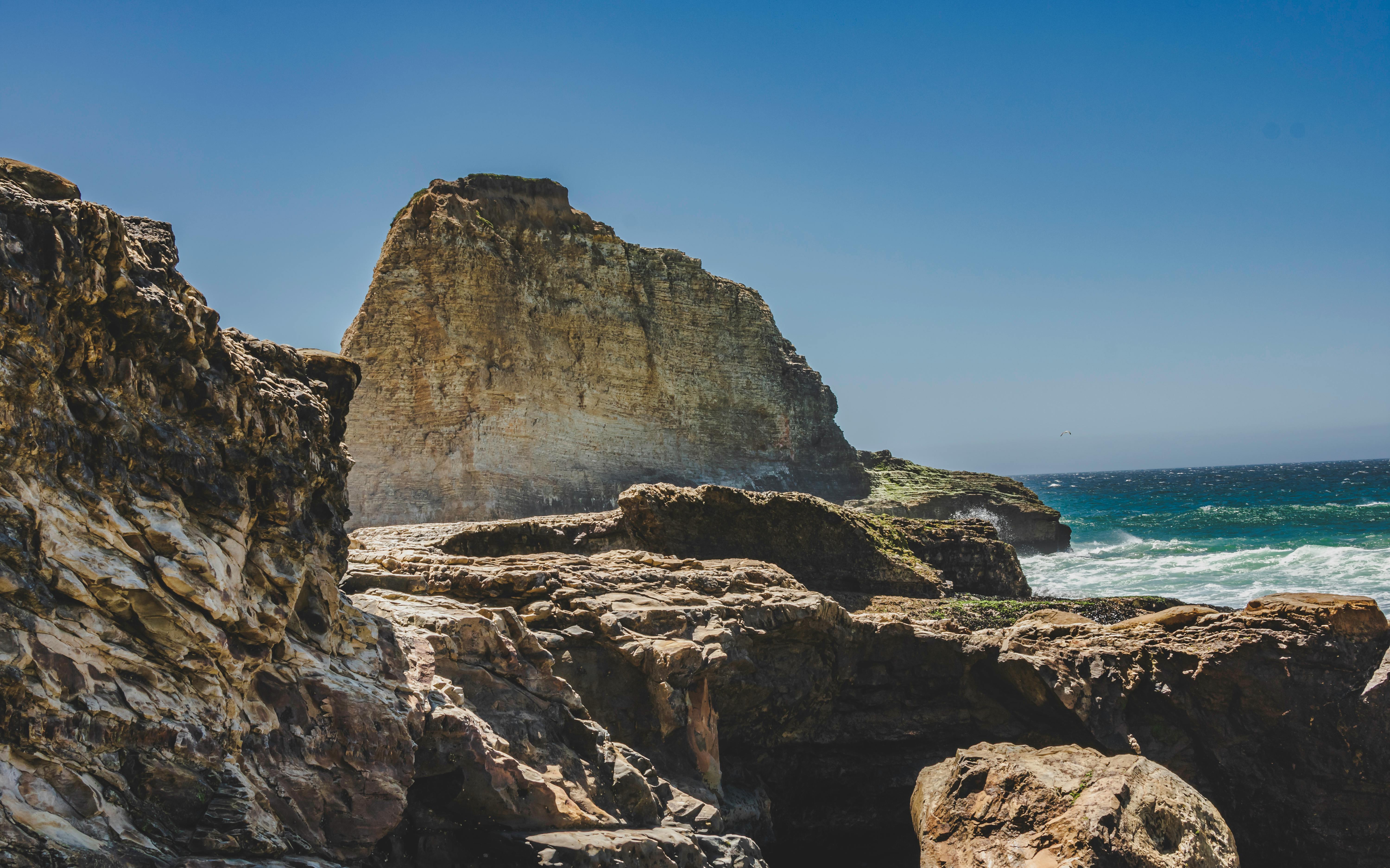 Free stock photo of cliff, cliff coast, earth
