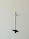 White and Black Bird Origami