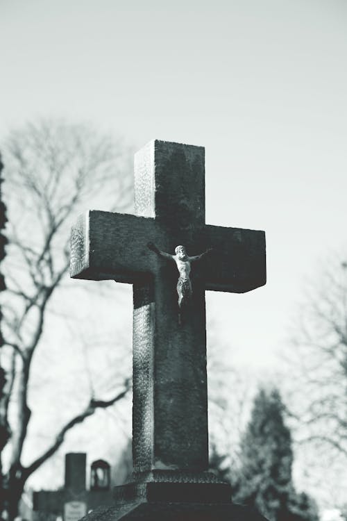 Free 十字架, 單色, 垂直拍摄 的 免费素材图片 Stock Photo