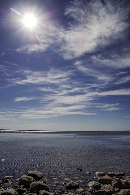 Základová fotografie zdarma na téma horizont, jasný, kameny