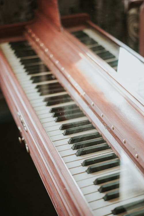 Close Up Photo of a Piano