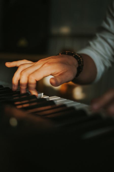 What are the keys on a piano called?