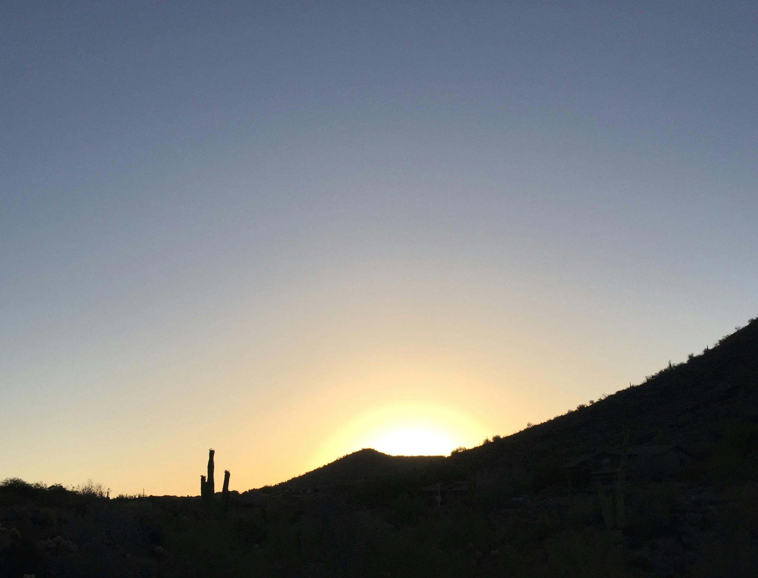 Free stock photo of arizona, sunset