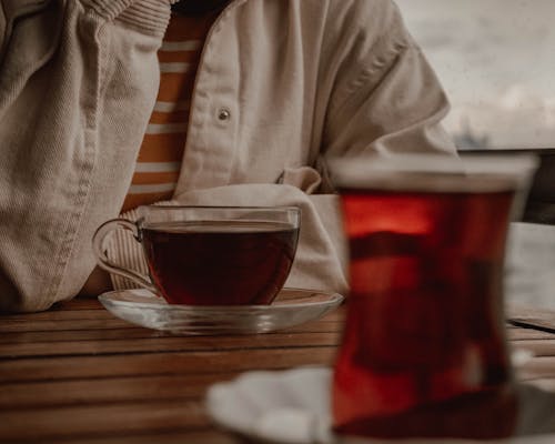 お茶, カイ, ガラスコップの無料の写真素材