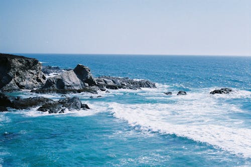 Бесплатное стоковое фото с волны, голубой, море
