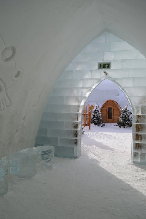 Interior of an Ice Hotel