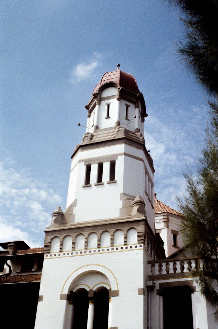 Tower Of Lawang Sewu In Semarang, Indonesia