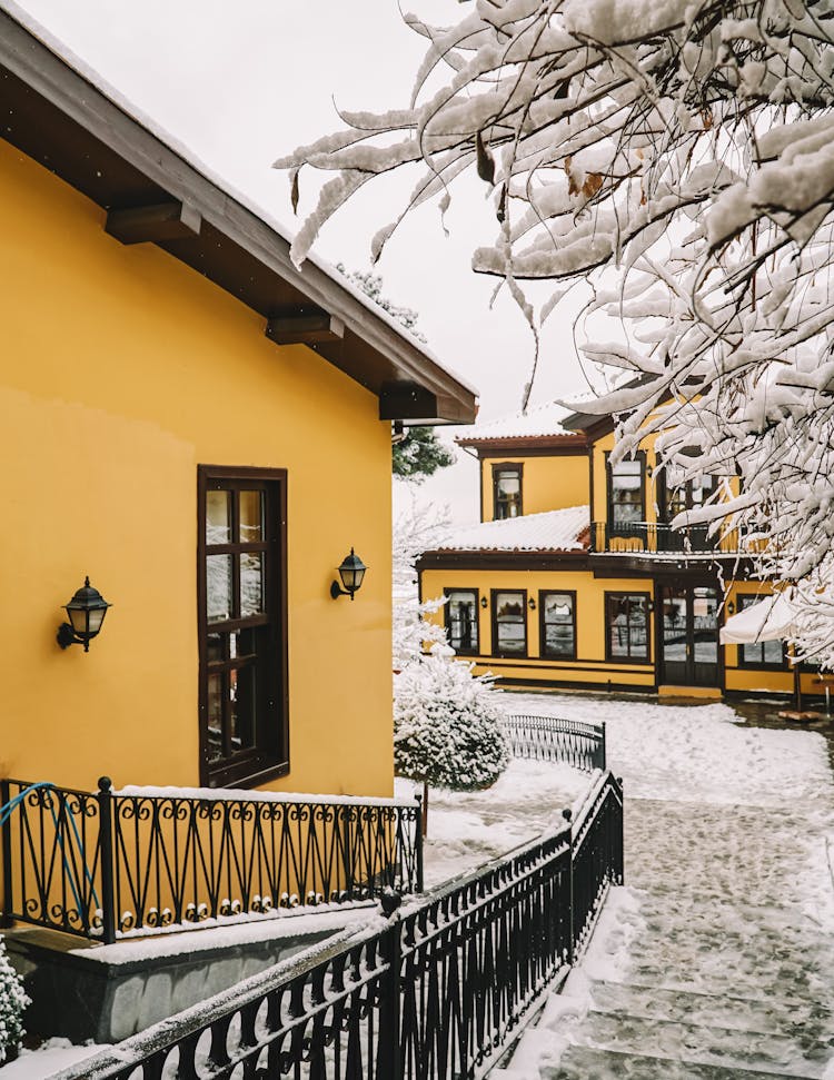 House On Winter Day