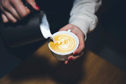 Δωρεάν στοκ φωτογραφιών με latte art, αναψυκτικό, γάλα