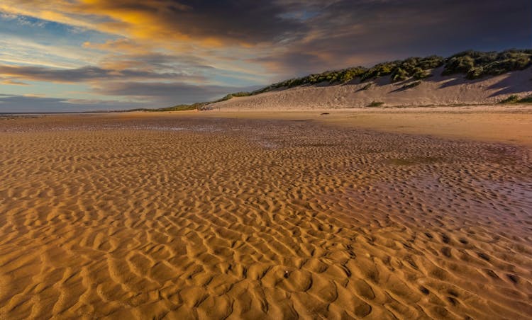 Sahara Desert Sunset View