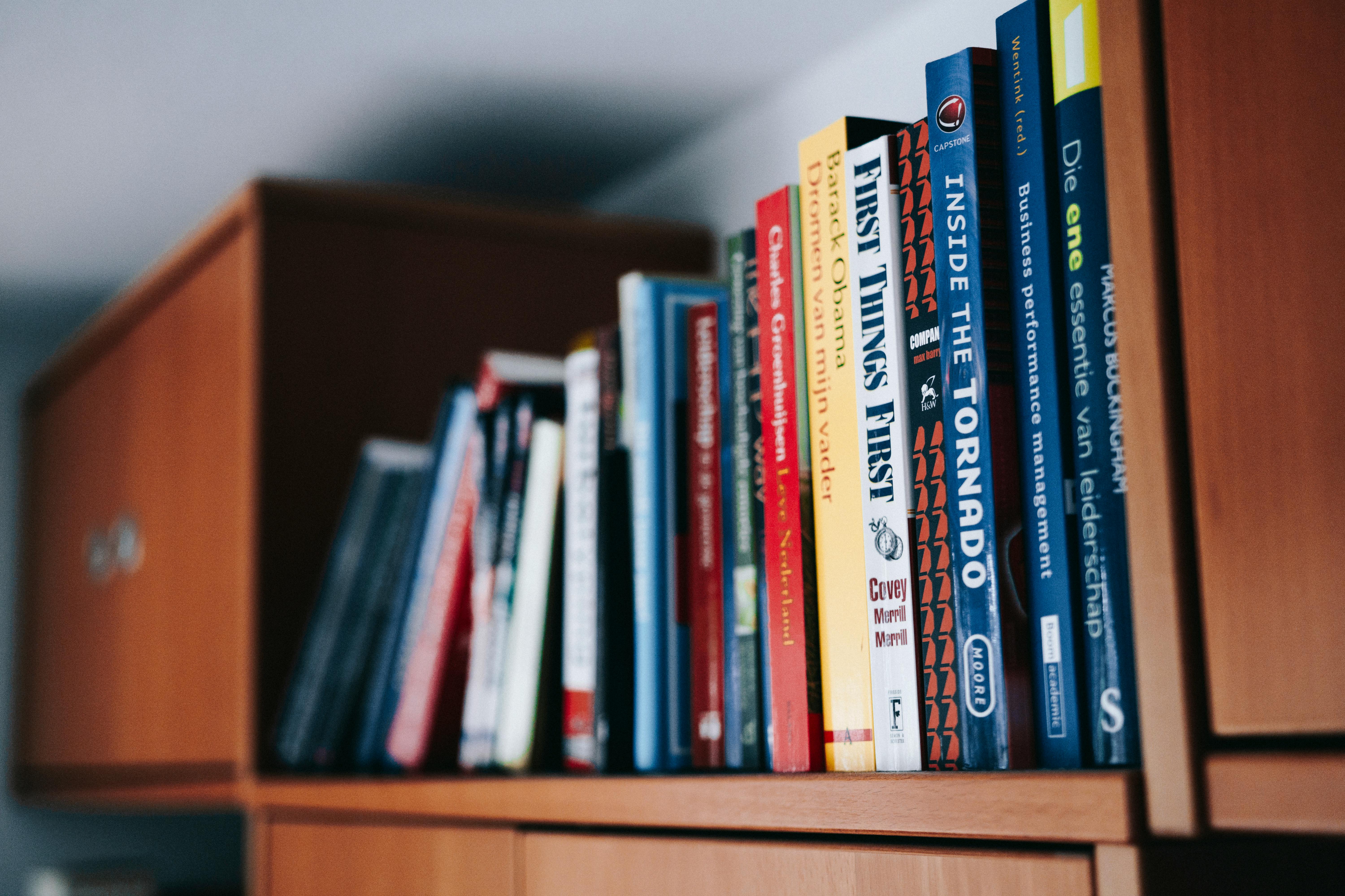 small shelf for books