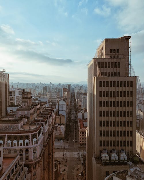 거리, 건물, 고층의 무료 스톡 사진