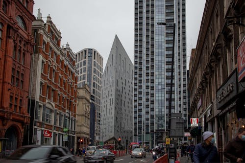 倫敦, 街, 高層建築 的 免費圖庫相片