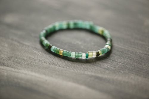 Close-up Shot of a Beds Bracelet