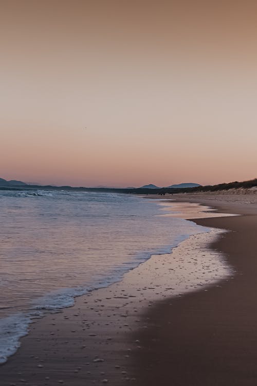 Beach during Sunset