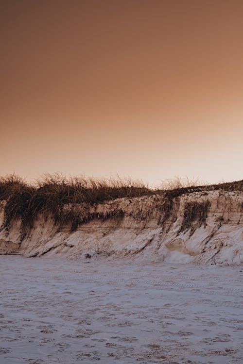 Foto profissional grátis de abismo, areia, céu